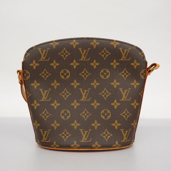 Louis Vuitton Shoulder Bag Monogram Drouot Brown - Picture 12 of 12